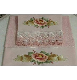 Rose Flower Embroidery Design