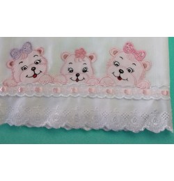 Three bears Embroidery Design