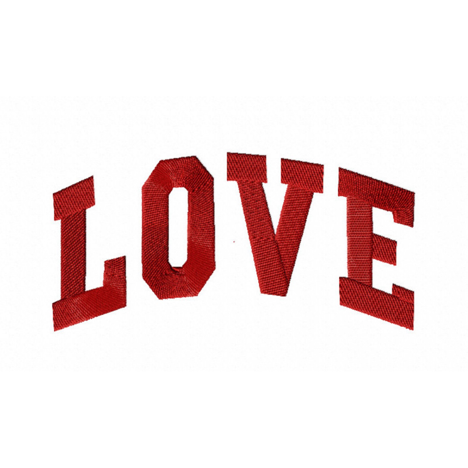 Love Embroidery Design