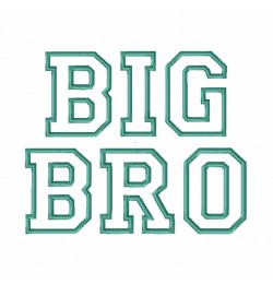Big Bro Embroidery Design
