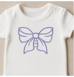 Cute Bow Embroidery Design Cute Bow Embroidery Design