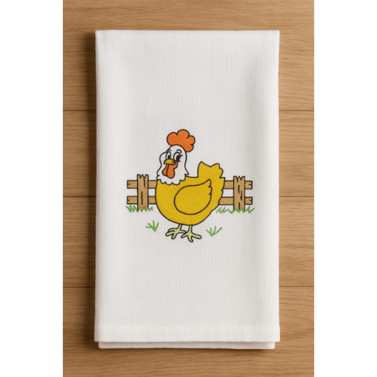 Chicken Embroidery Design