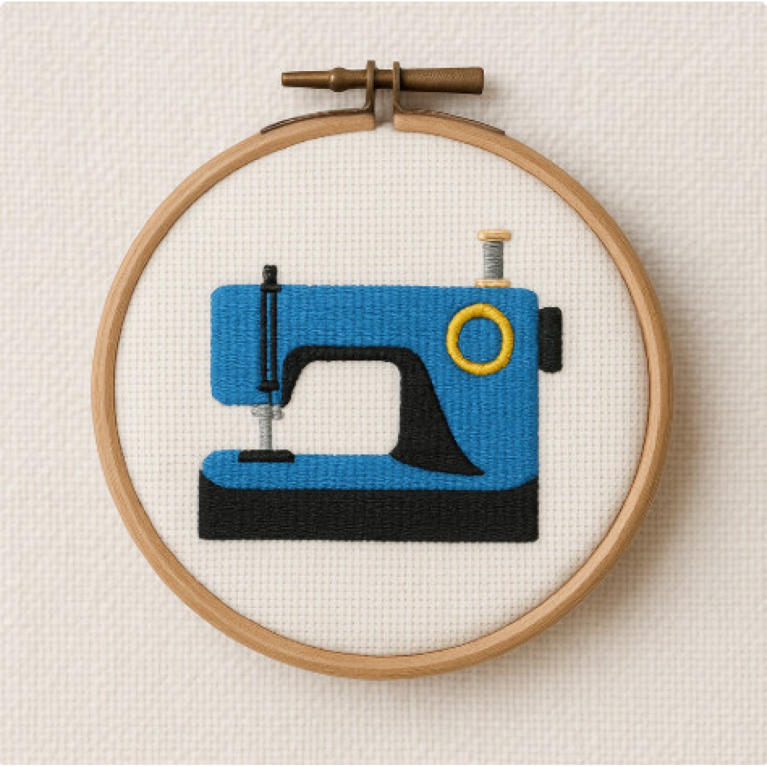 Cute Sewing Machine Embroidery Design