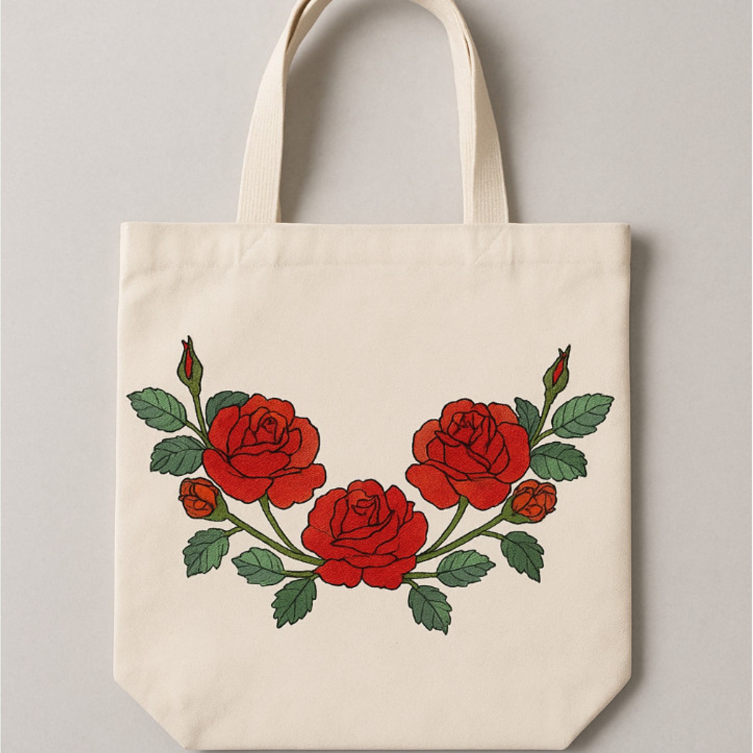 Roses red Embroidery Design Free Download
