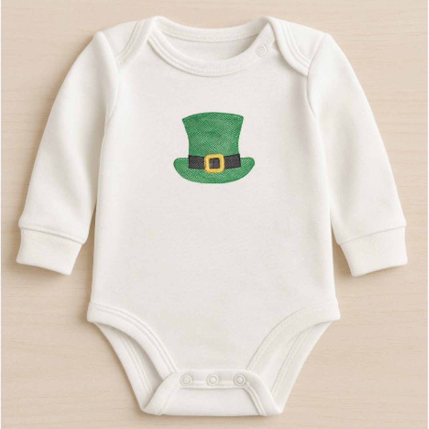 Cute Lucky Leprechaun Hat embroidery design
