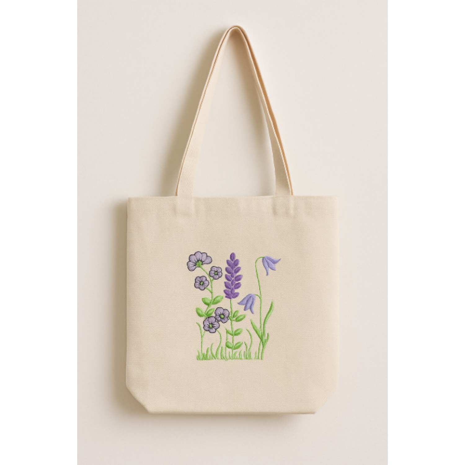 Simple Lavender Embroidery Pattern
