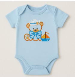 Sailor Teddy Bear Embroidery Design
