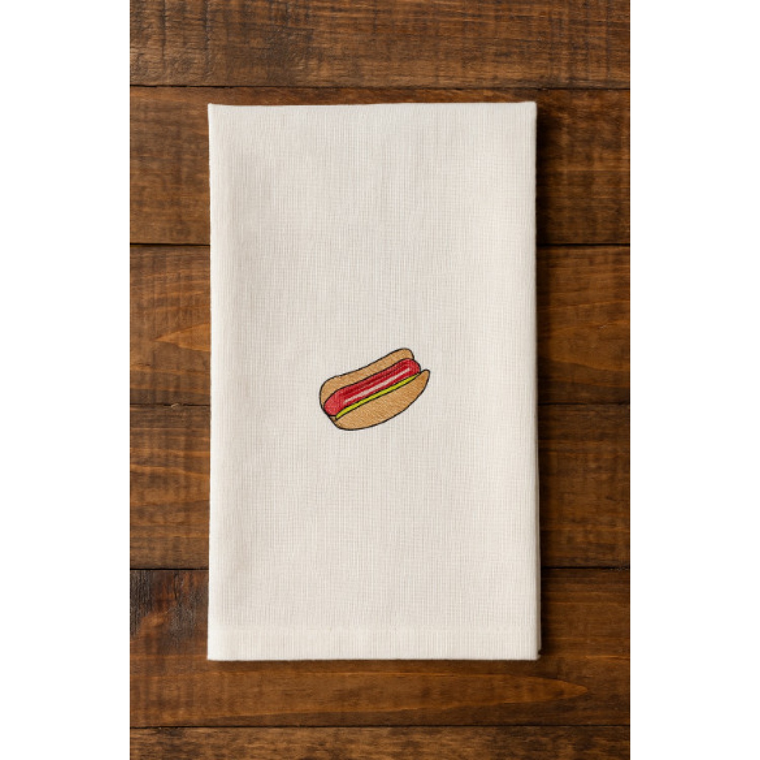Free Hot dog Embroidery Design 4x4 PES JEF download