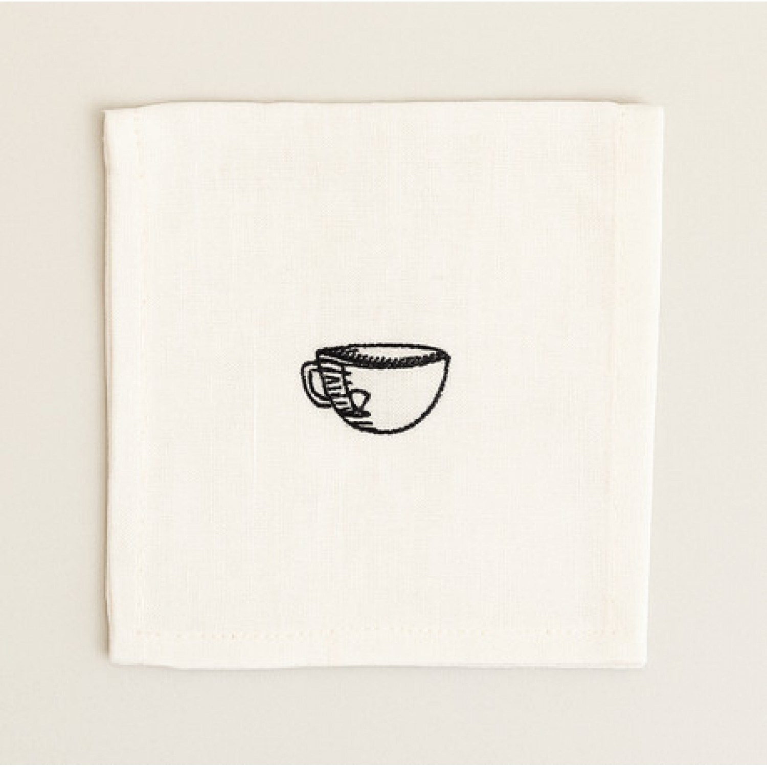 Cup of tea Embroidery Design
