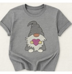 Love Gnome Embroidery Design 4x4