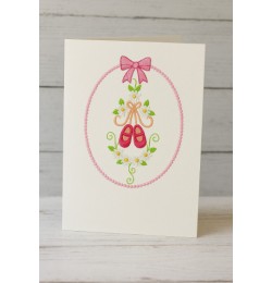 Baby shoes Embroidery Design