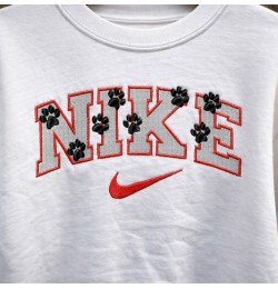 Dog Paw And Logo Sports Embroidery Design