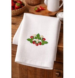 Strawberry free Embroidery Design 4x4