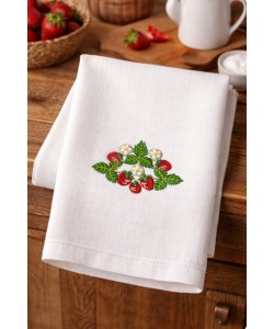 Strawberry Embroidery Design Strawberry Embroidery Design