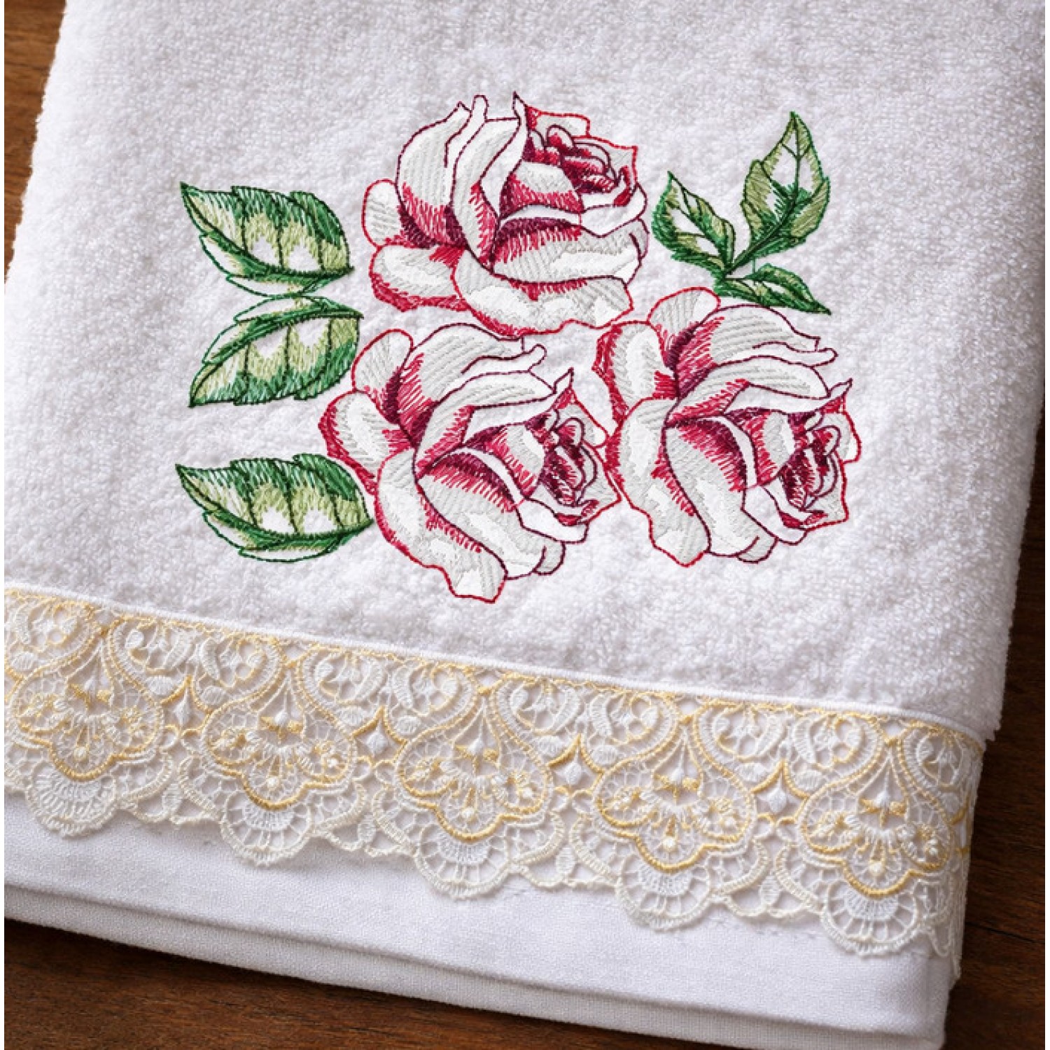Rose Embroidery Design