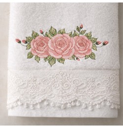 Three roses Embroidery Design