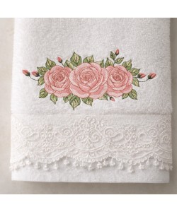 Three roses Embroidery Design