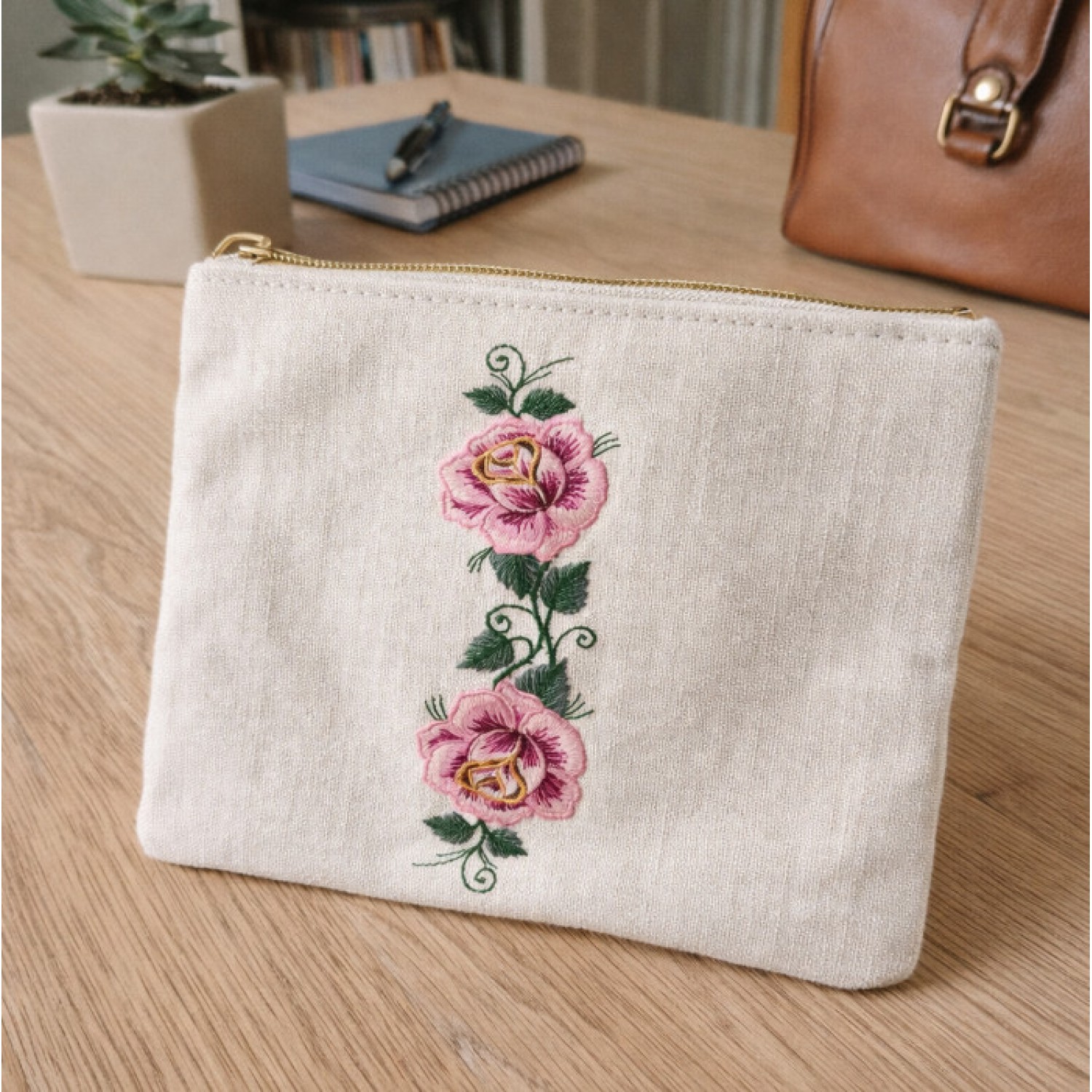 Cute Flor Embroidery Design