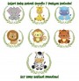 Safari Baby Animal Embroidery Bundle – 7 Cute Designs for Nursery