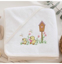 Sweet Baby Ducklings Embroidery Design