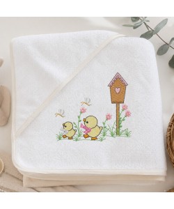 Sweet Baby Ducklings Embroidery Design