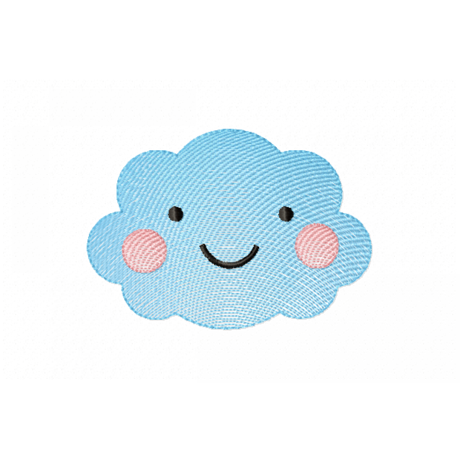 Cloud Embroidery Design