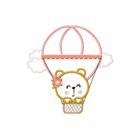 Air balloon Embroidery Design Air balloon Embroidery Design