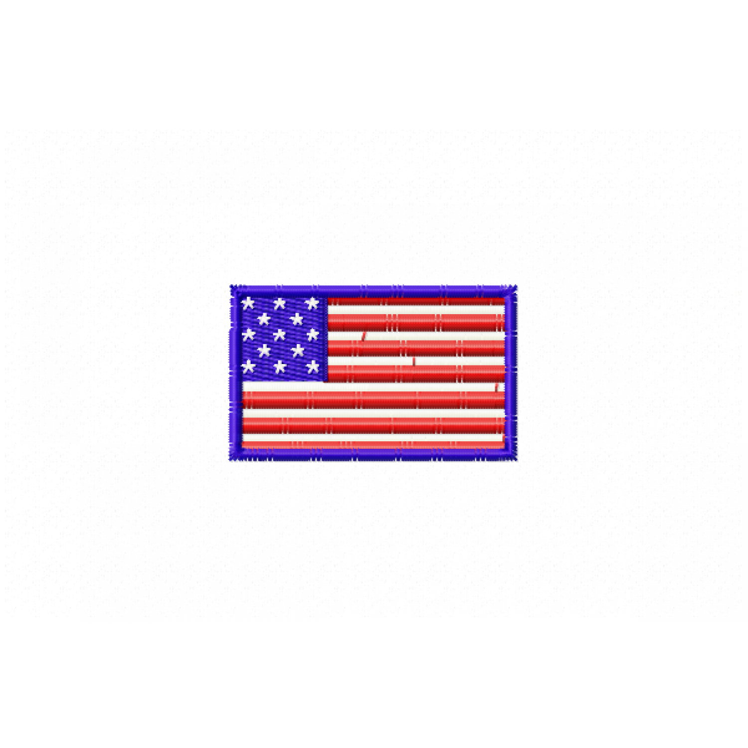 Free American Flag Embroidery Design 4x4 PES Download