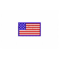 American Flag Embroidery Design
