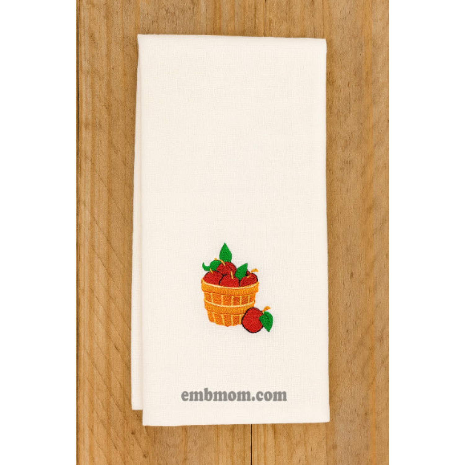 Cute Apple Basket free Embroidery Design 4x4 – PES, JEF, EXP Files