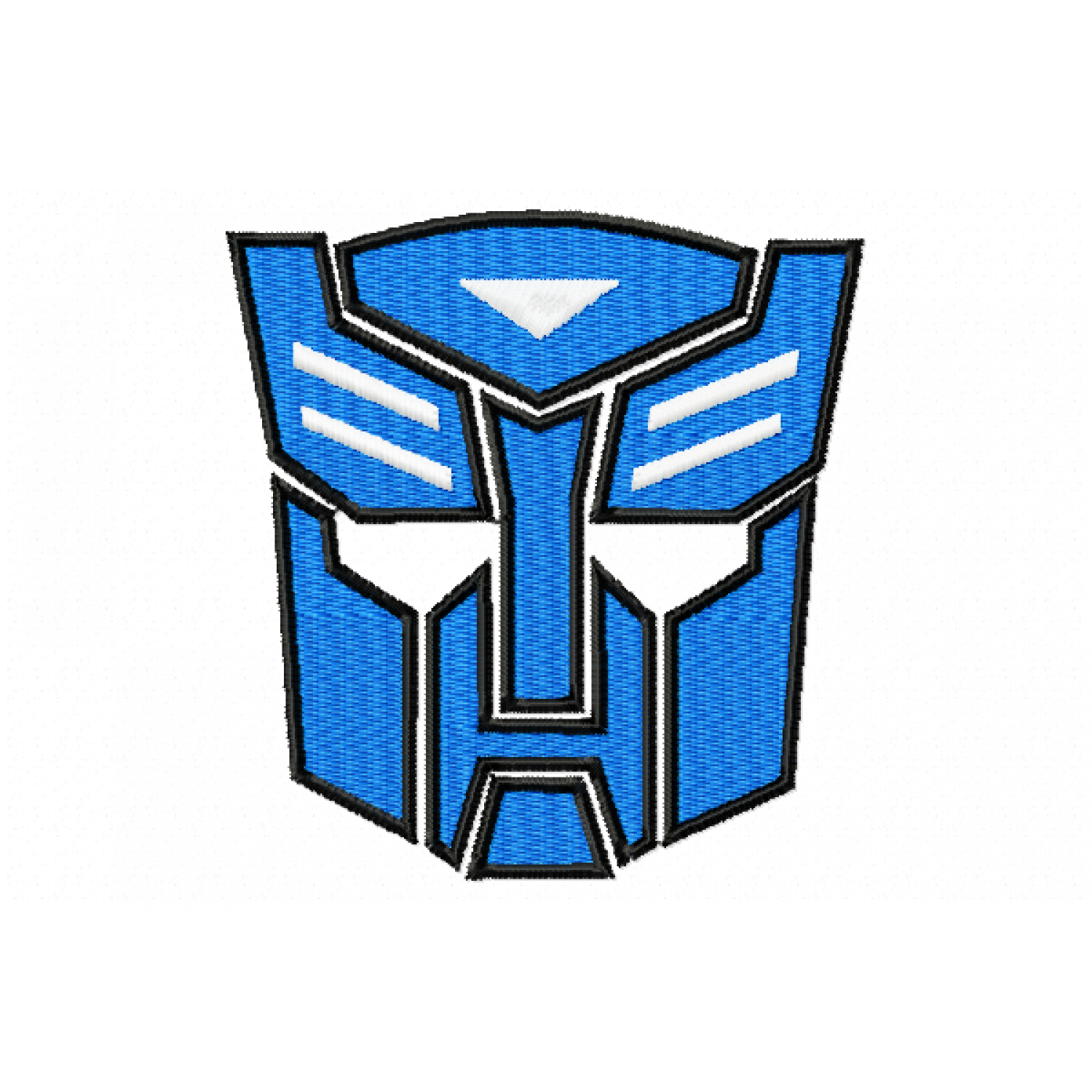 Superhero Face Embroidery Design 4x4