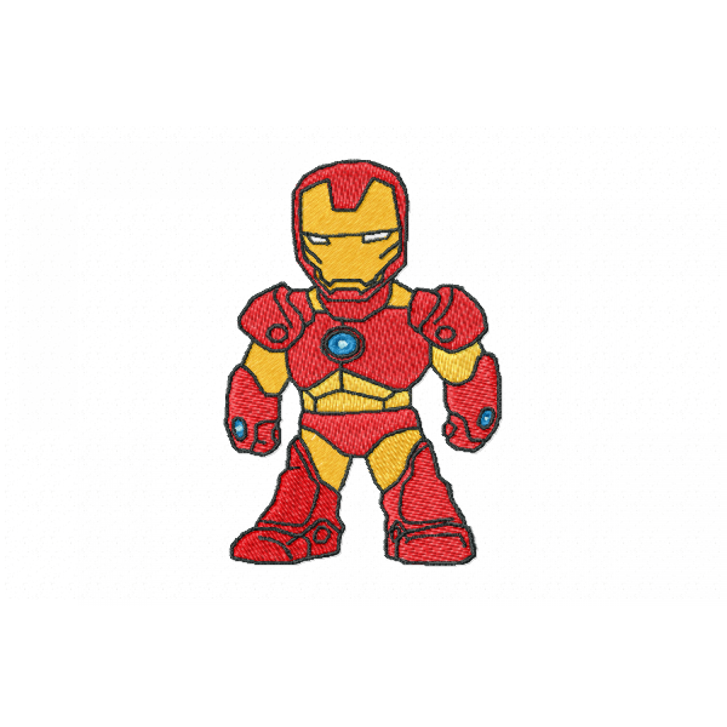 Baby Ironman Embroidery Design
