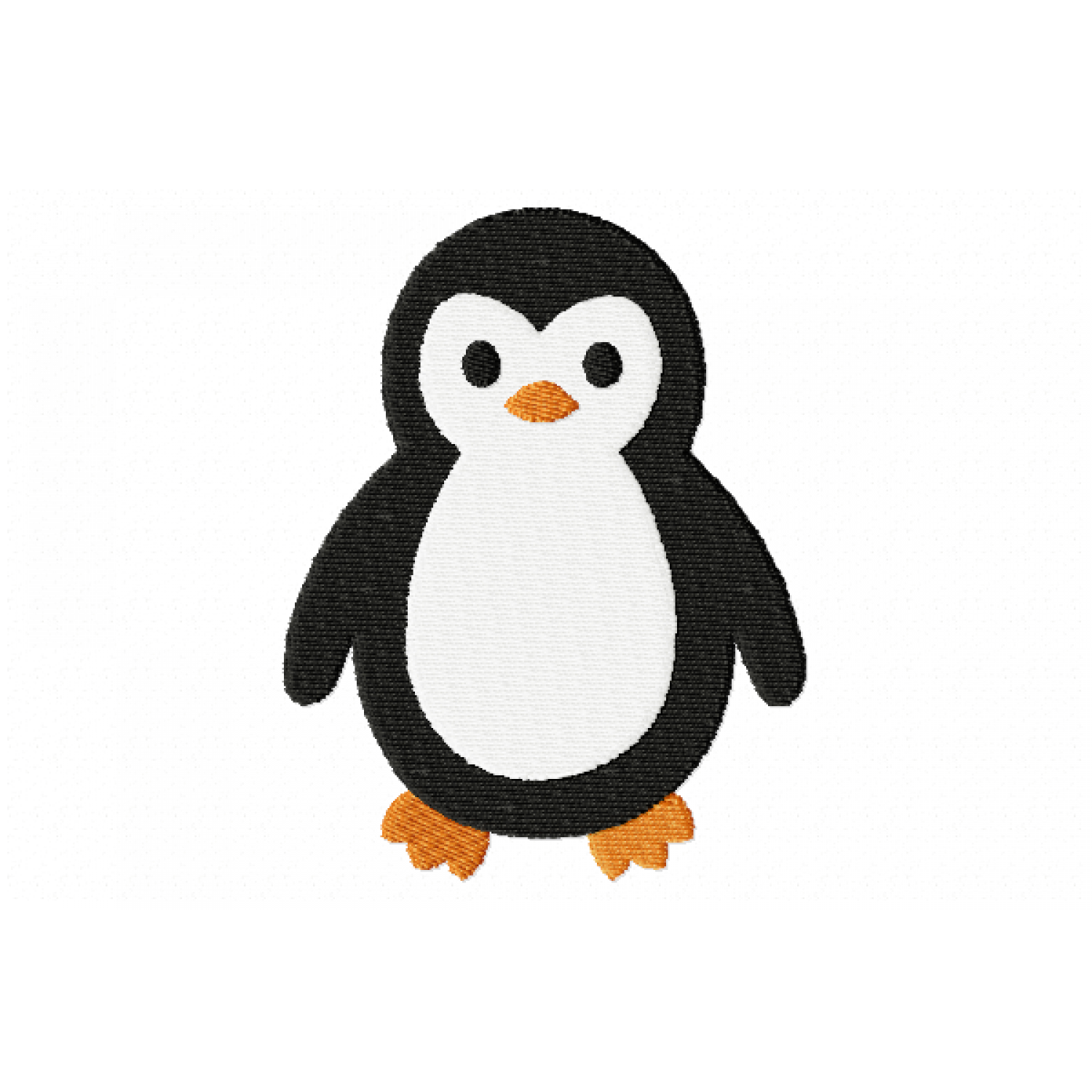 Baby Penguin Embroidery Design