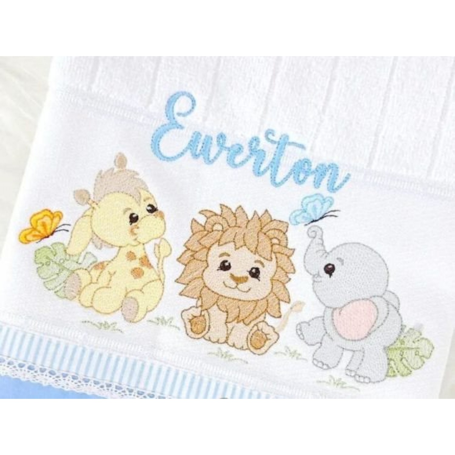 Baby Animals Embroidery Design 5x7