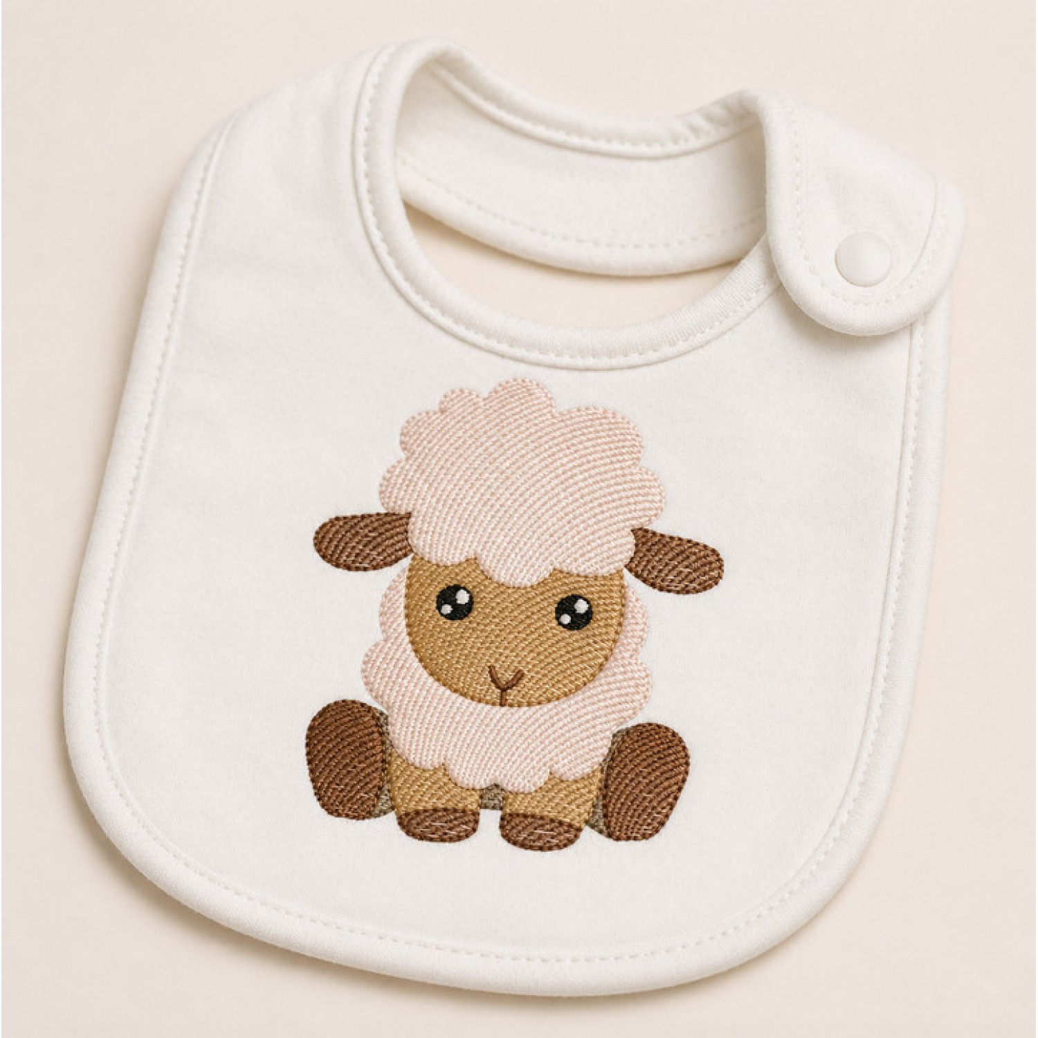 Baby Sheep Embroidery Design