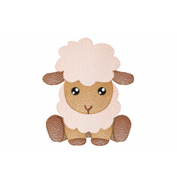 Baby Sheep Embroidery Design Baby Sheep Embroidery Design