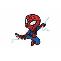 Baby Spiderman Embroidery Design
