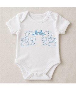 Baby Teddy Embroidery Design