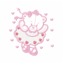 Sweet Ballerina Teddy Embroidery Design