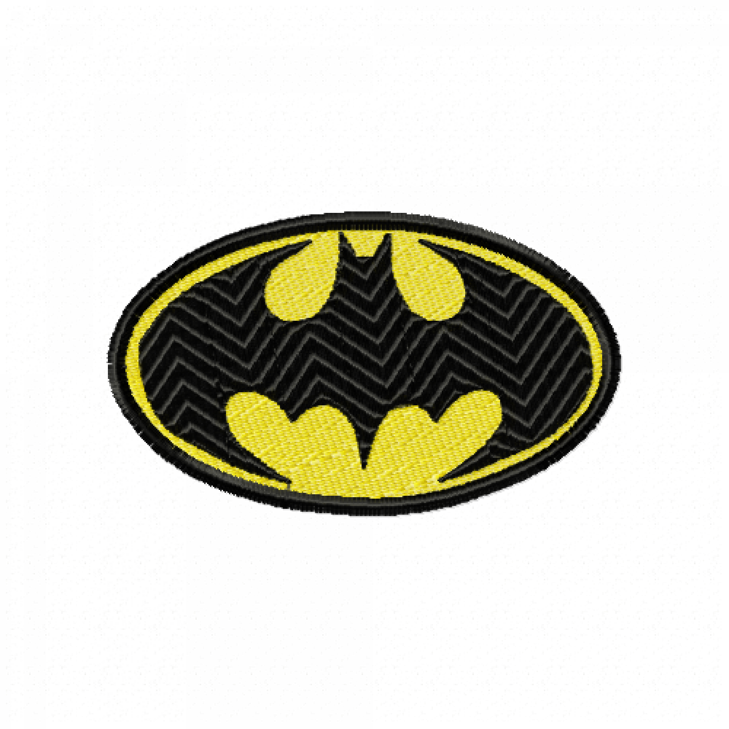 Hero Logo Embroidery Design 4x4 