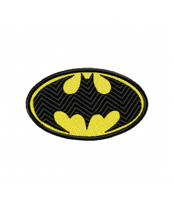 Hero Logo Embroidery Design 4x4 