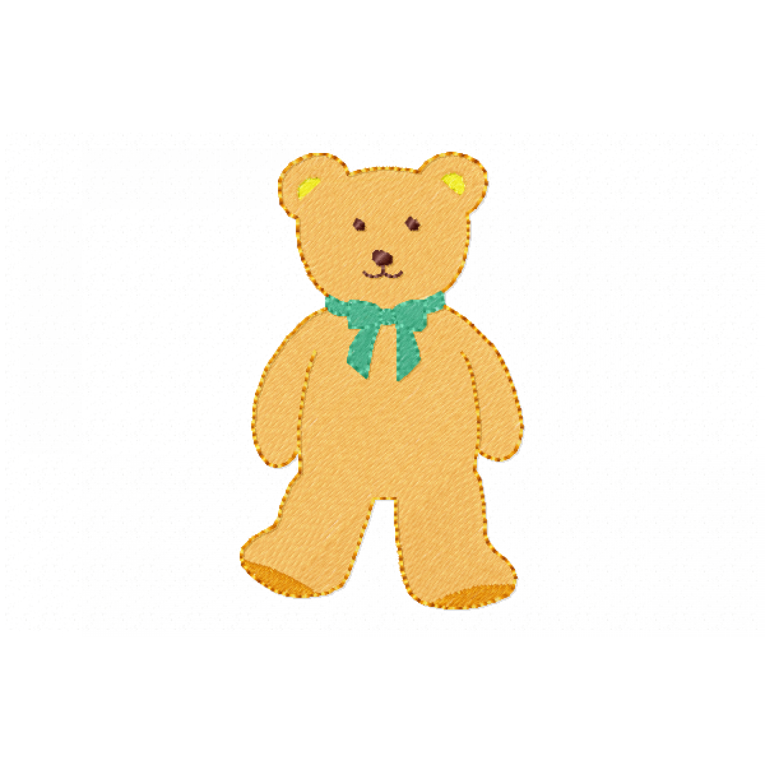 Baby Teddy Bear Embroidery Design