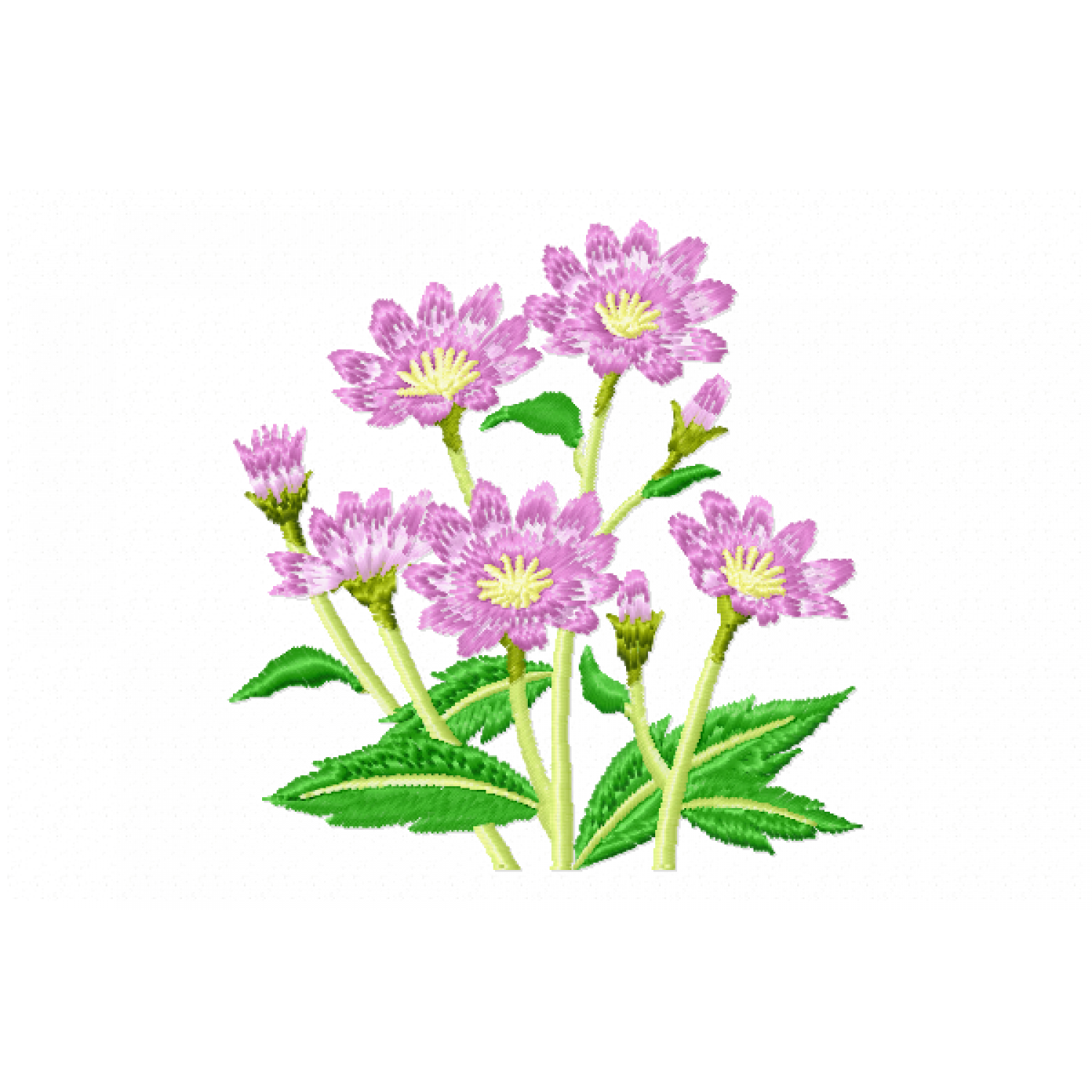 Blossom Embroidery Design