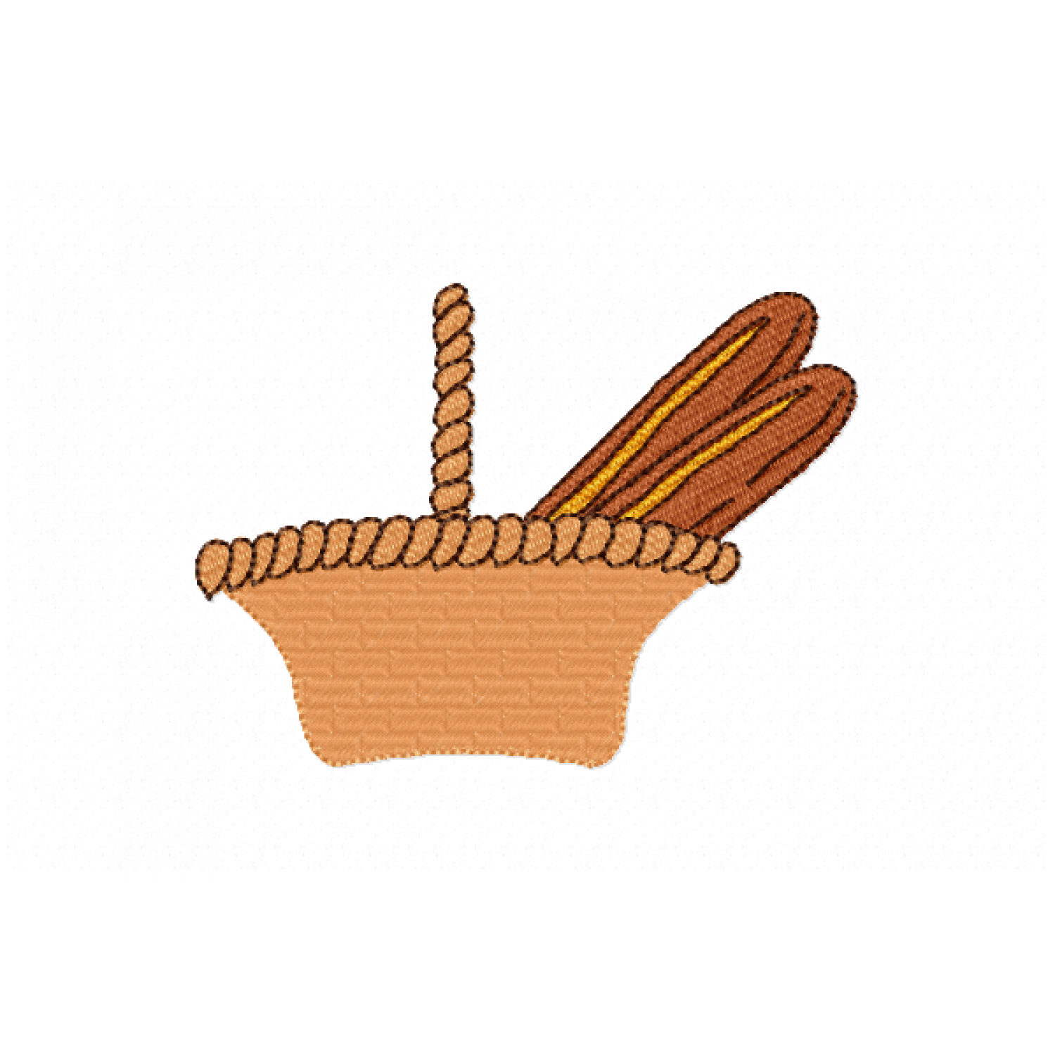 Bread Basket Embroidery Design