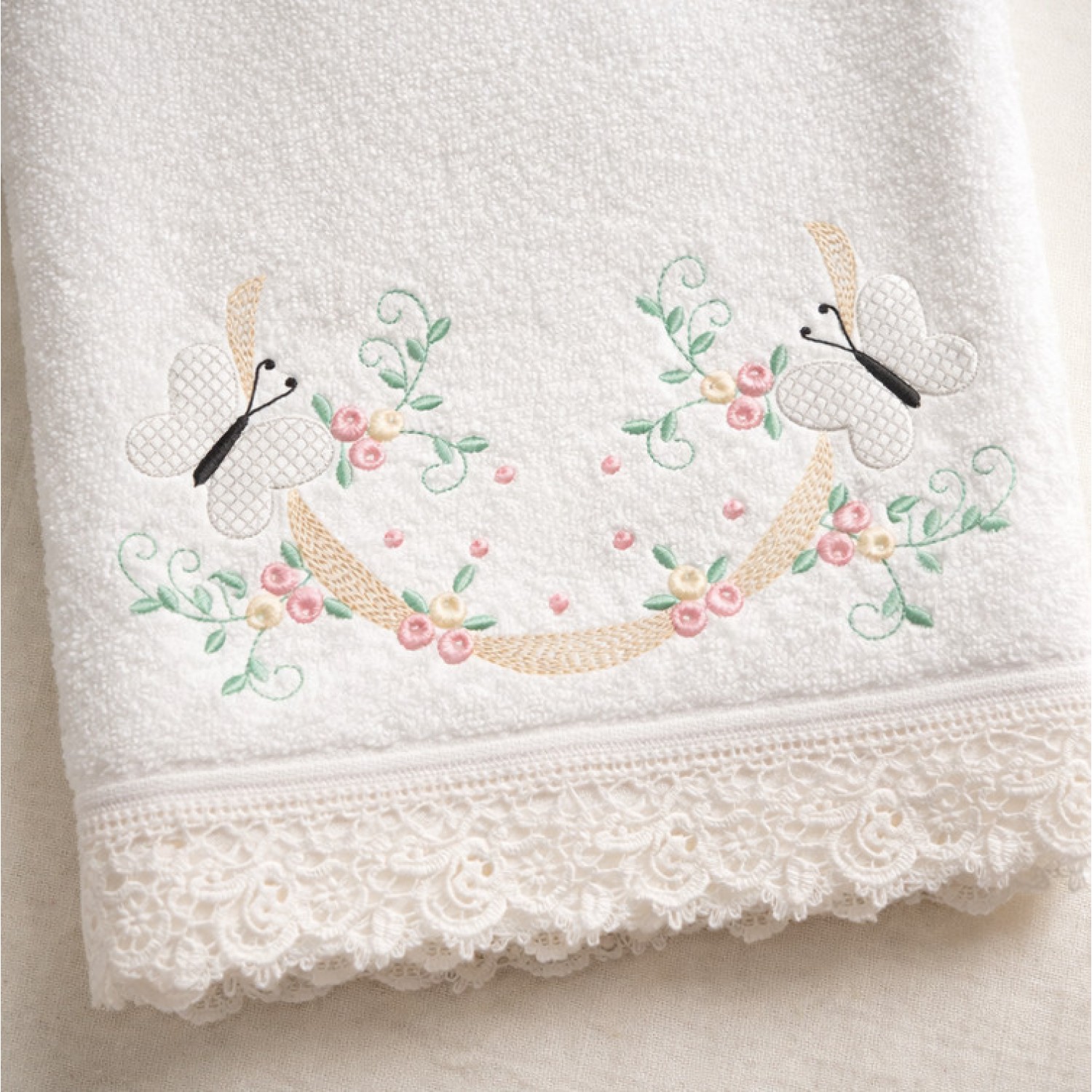 Cute Decorative Butterflies Embroidery Design