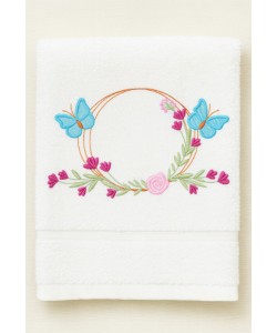 Butterflies branch Embroidery Design
