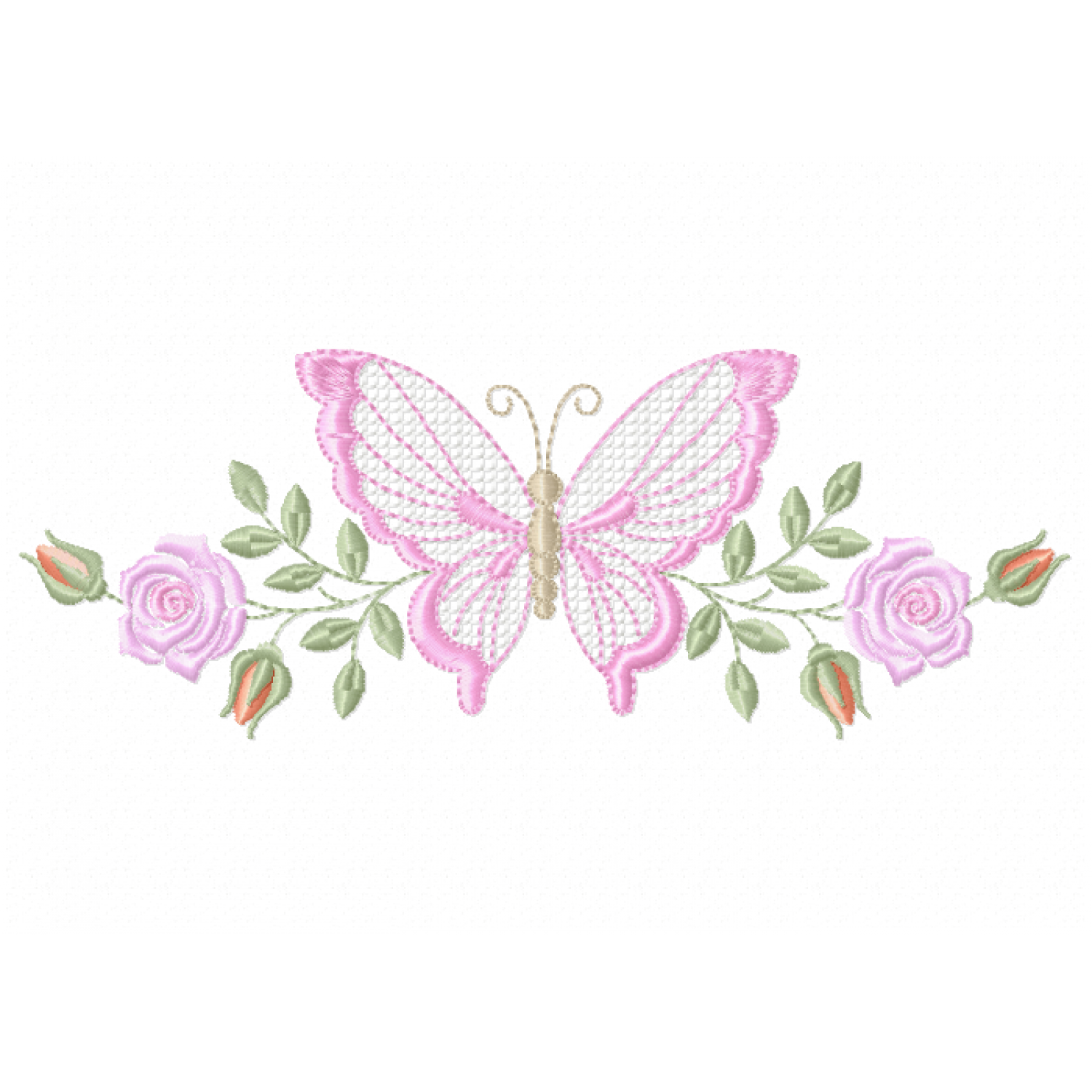 Butterfly Embroidery Design Free 5x7