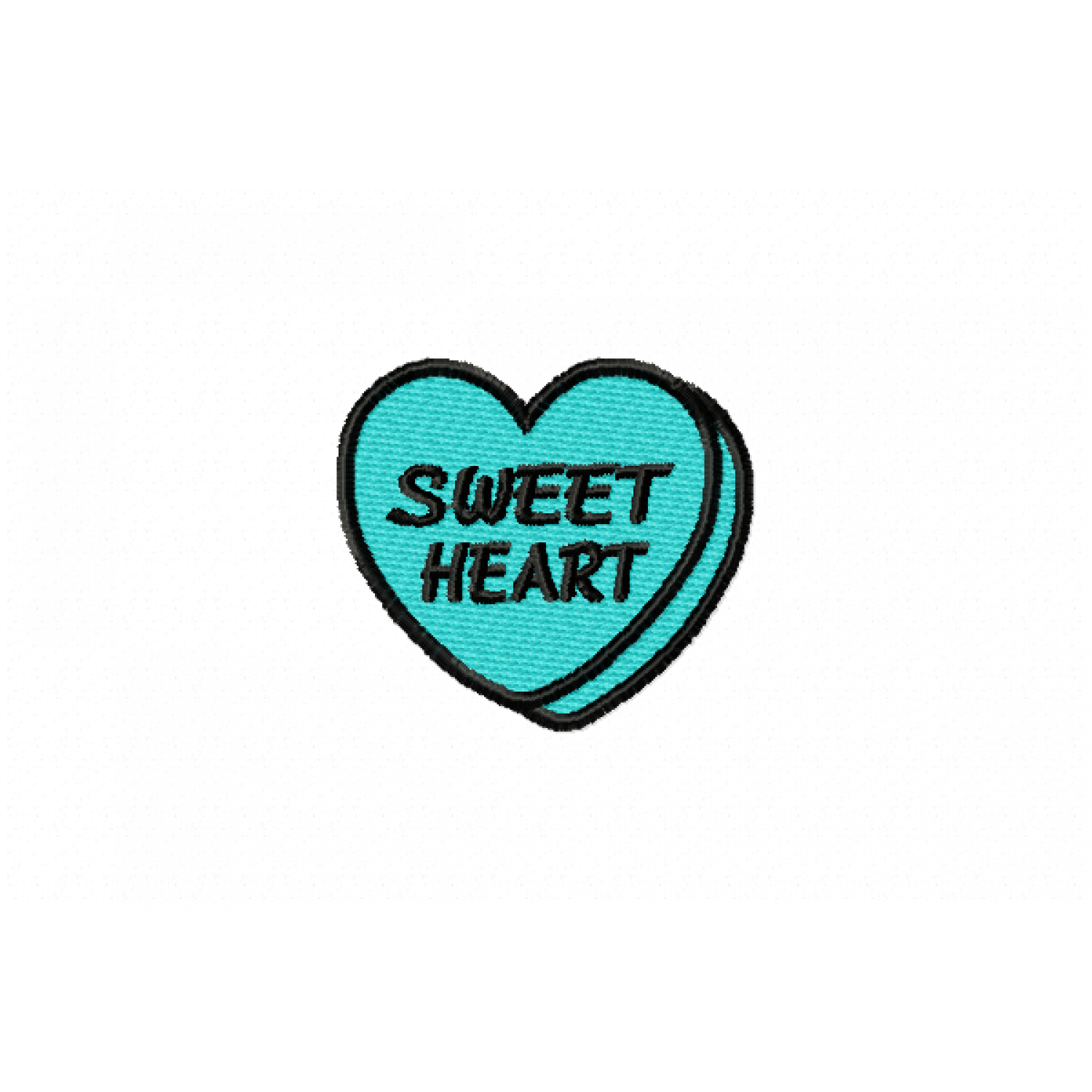 Candy Heart Sweet Heart Embroidery Design 4x4