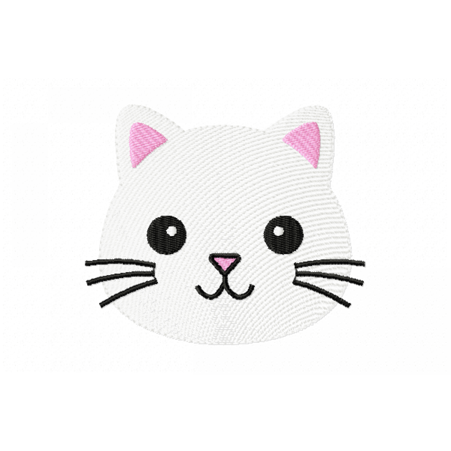 Cat Face free Embroidery Design