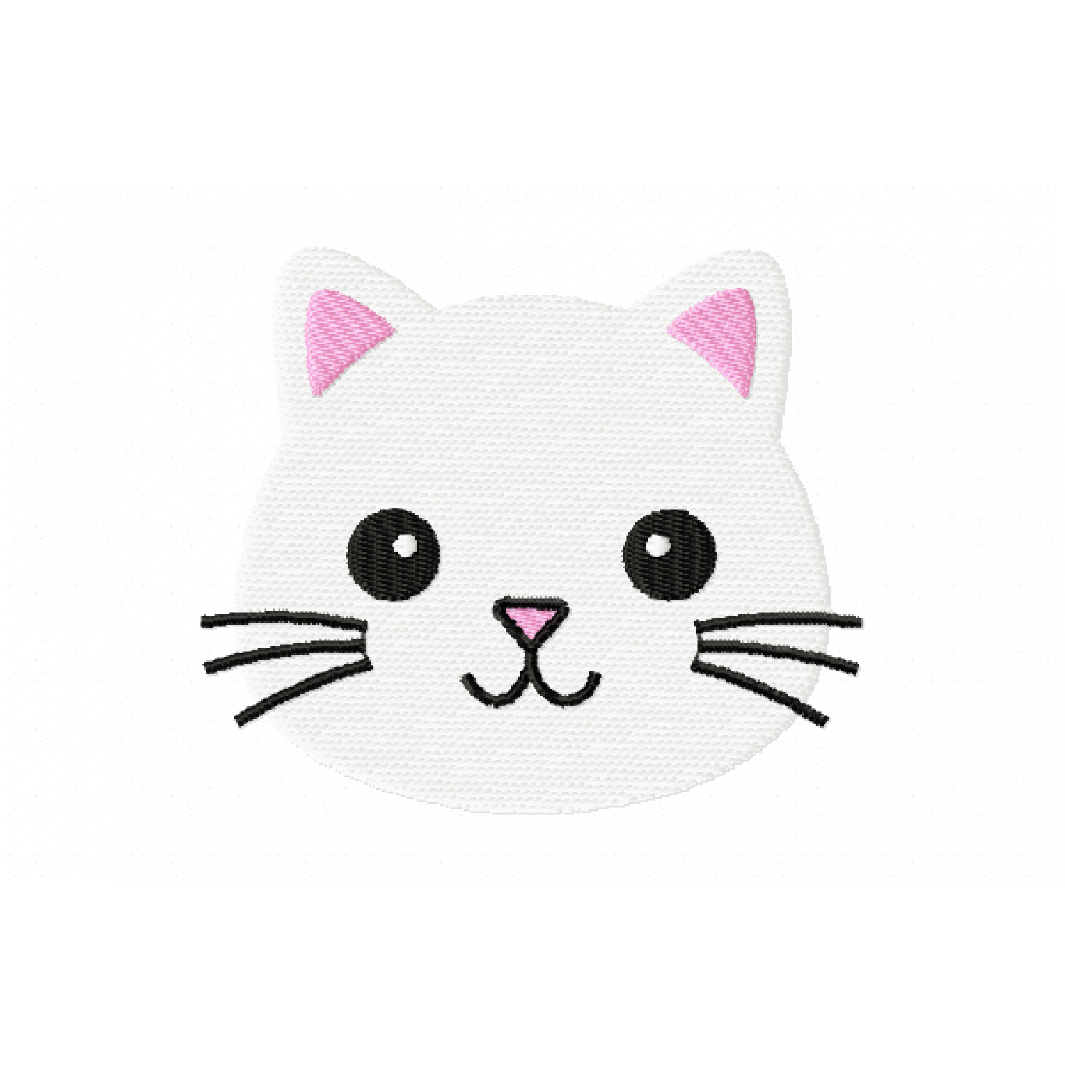 Cat Face free Embroidery Design
